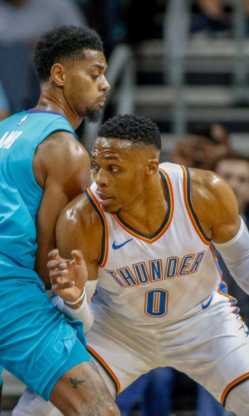 Thunder rally from 19 down in 3rd, top Hornets 111-107